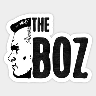 Brian Bosworth, The BOZ Sticker